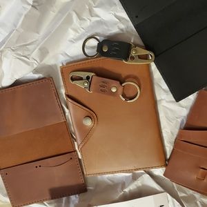 Portland Leather 5 pcs journal etc lot. All New